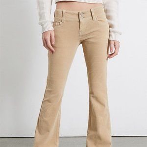 PacSun Tan Corduroy Low Rise Bootcut Jeans - size 22